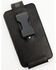 Image #2 - Cody James Men's Dwight Basketweave Tooled Cellphone Case, Black, hi-res