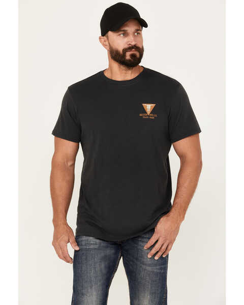 Brixton Men's Welton Short Sleeve Graphic T-Shirt, Black, hi-res