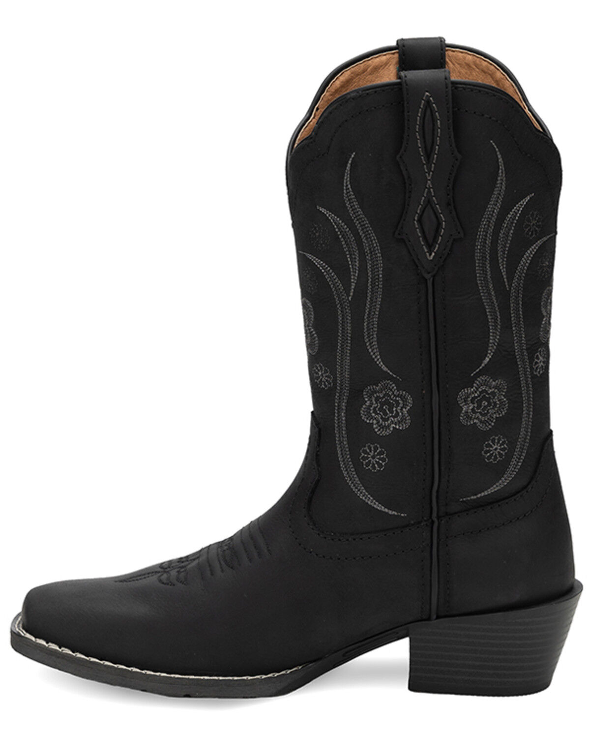 Image #3 - Justin Women's Boot Barn Exclusive Jessa Performance Western Boots - Square Toe, Black, hi-res