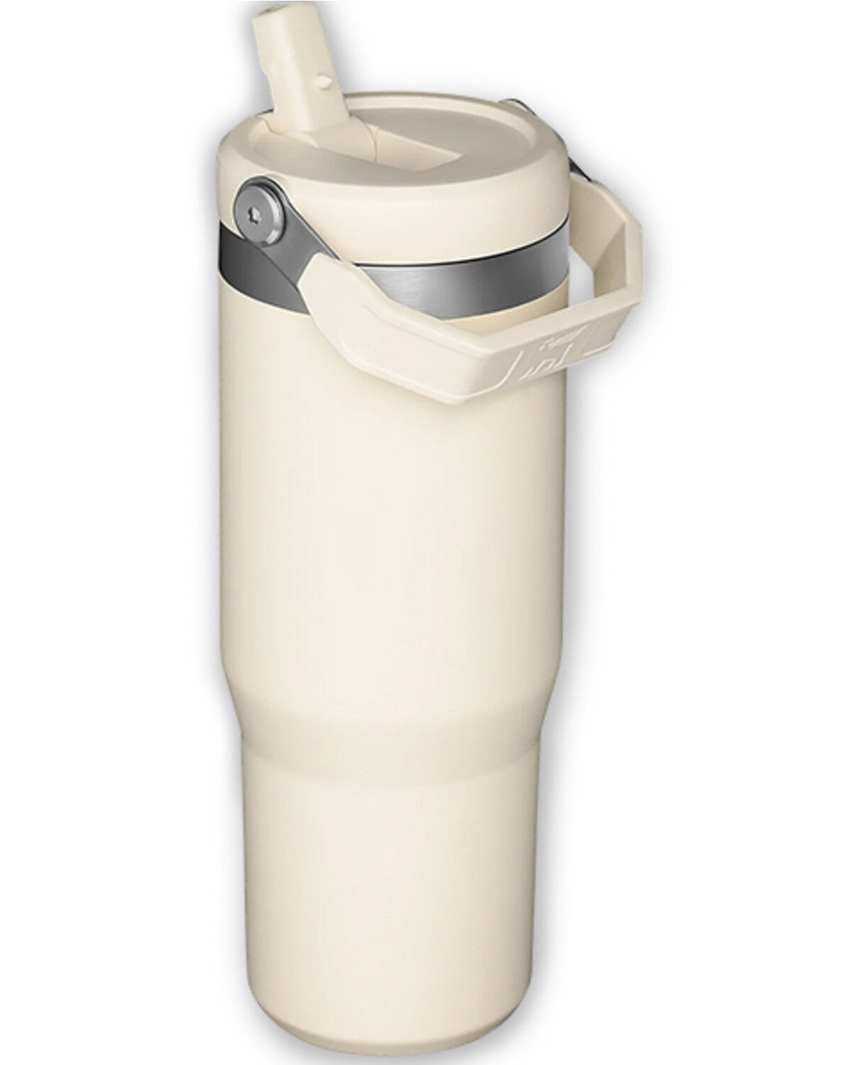 Image #2 - Stanley IceFlow™ Flip Straw 30oz Tumbler, Cream, hi-res
