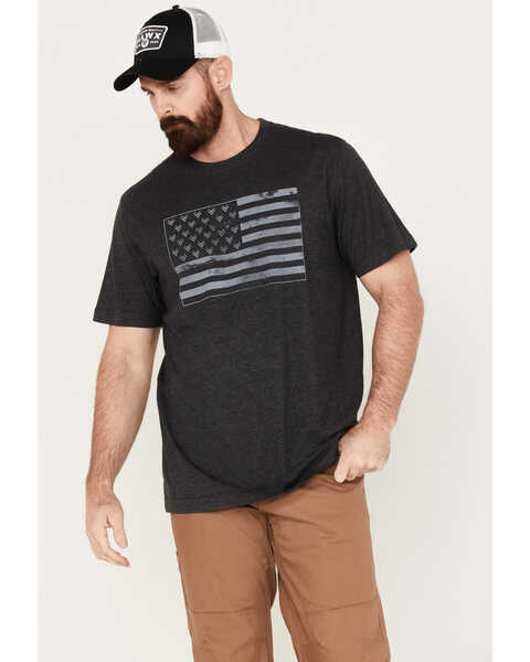 Hawx Men's Graphic Short Sleeve T-Shirt, Black, hi-res