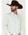 Image #2 - Gibson Trading Co Men's Basic Solid Long Sleeve Snap Western Shirt - Tall, Sage, hi-res