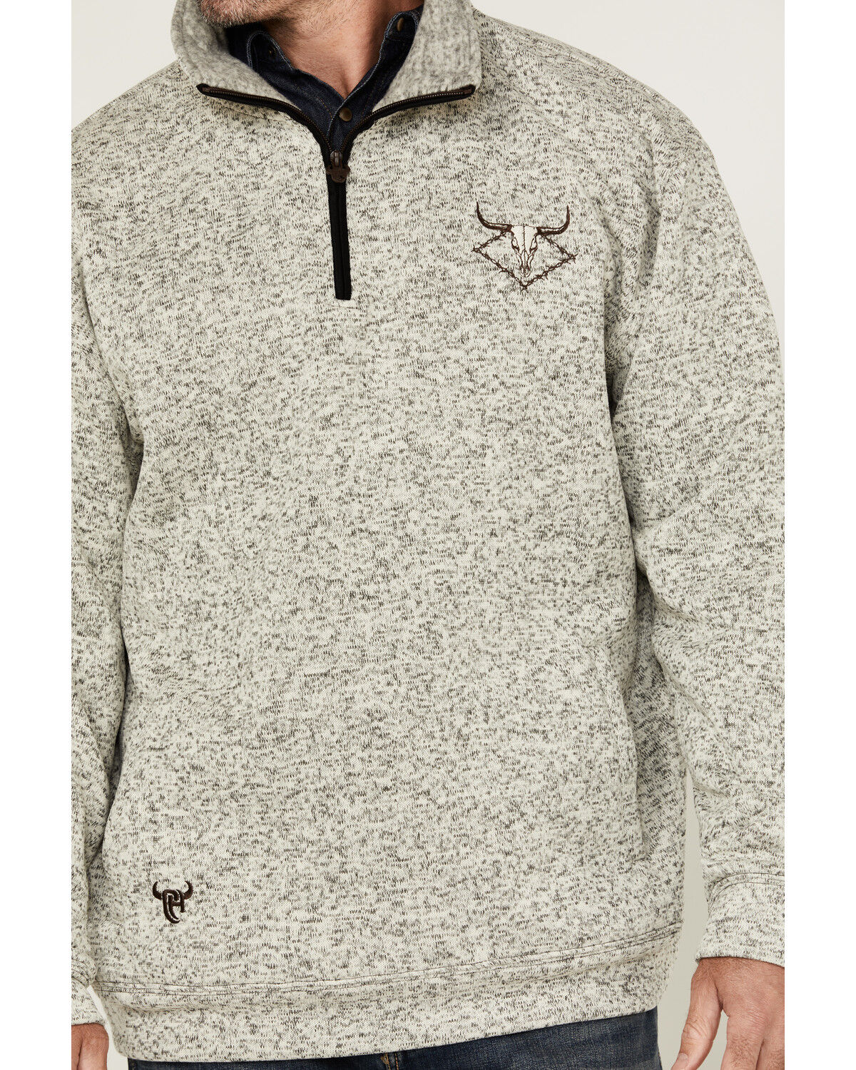 Cowboy Hardware Men's Diamond Skull Pullover | Sheplers