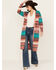 Image #1 - Wrangler Women's Serape Striped Long Sleeve Duster, Multi, hi-res