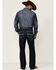 Cinch Men's Ian Rinse Dark Wash Performance Stretch Slim Bootcut Jeans , Light Blue, hi-res