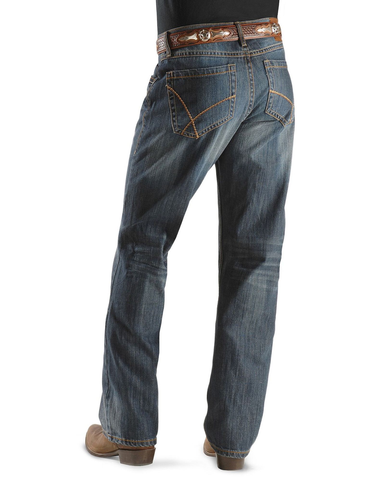 Wrangler 20X Men's No. 42 Dark Wash Slim Bootcut Jeans | Sheplers