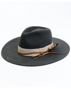 Shyanne Women's Western Fashion Hat, Charcoal, hi-res