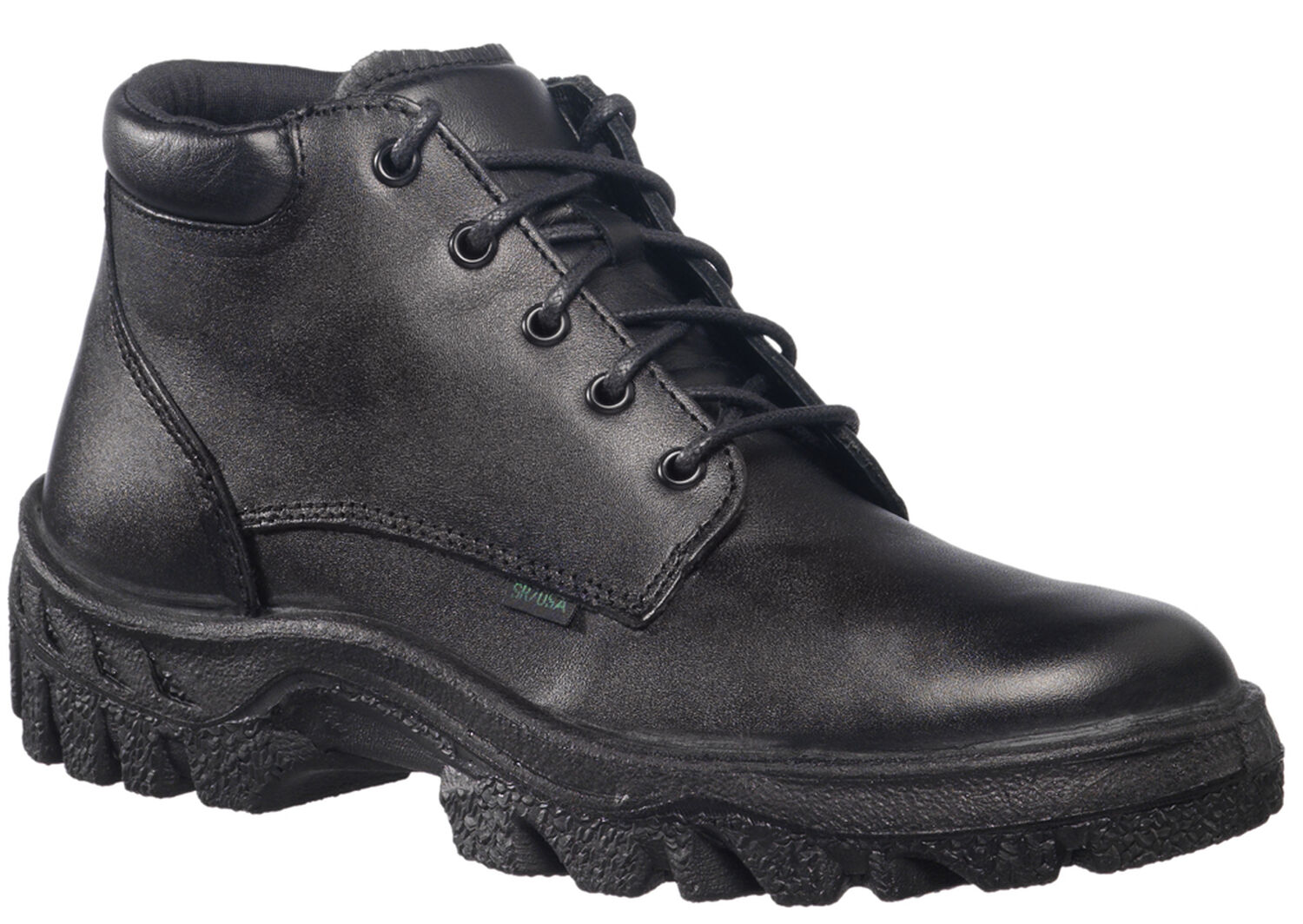 Image #1 - Rocky Women's TMC Chukka USPS Approved Duty Boots - Soft Toe, Black, hi-res