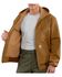 Carhartt Thermal Lined Canvas Hooded Jacket, Brown, hi-res