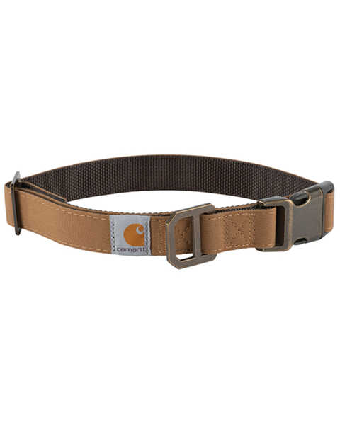 Carhartt Nylon Duck Dog Collar, Brown, hi-res