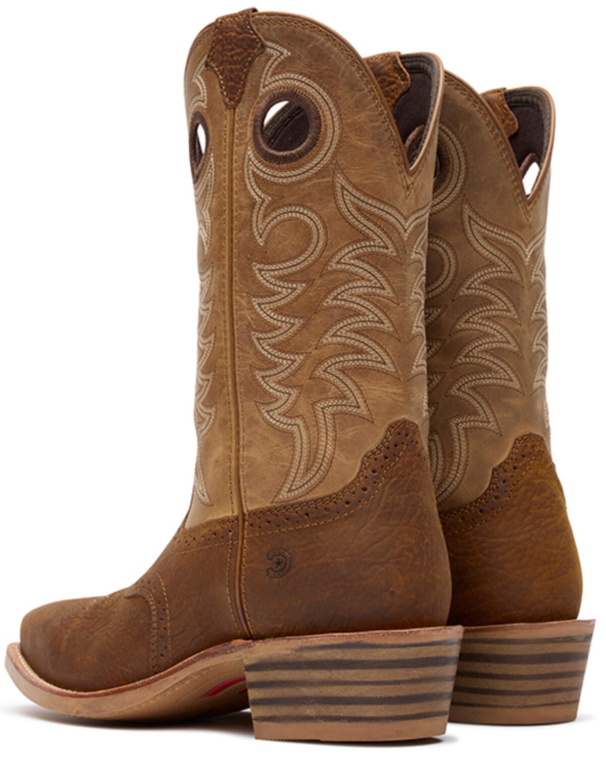Image #4 - Durango Men's Rebel Pro&trade; Roughstock Performance Boots - Broad Square Toe, Brown, hi-res