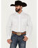 Image #1 - George Strait by Wrangler Men's Print Long Sleeve Button-Down Western Shirt, , hi-res