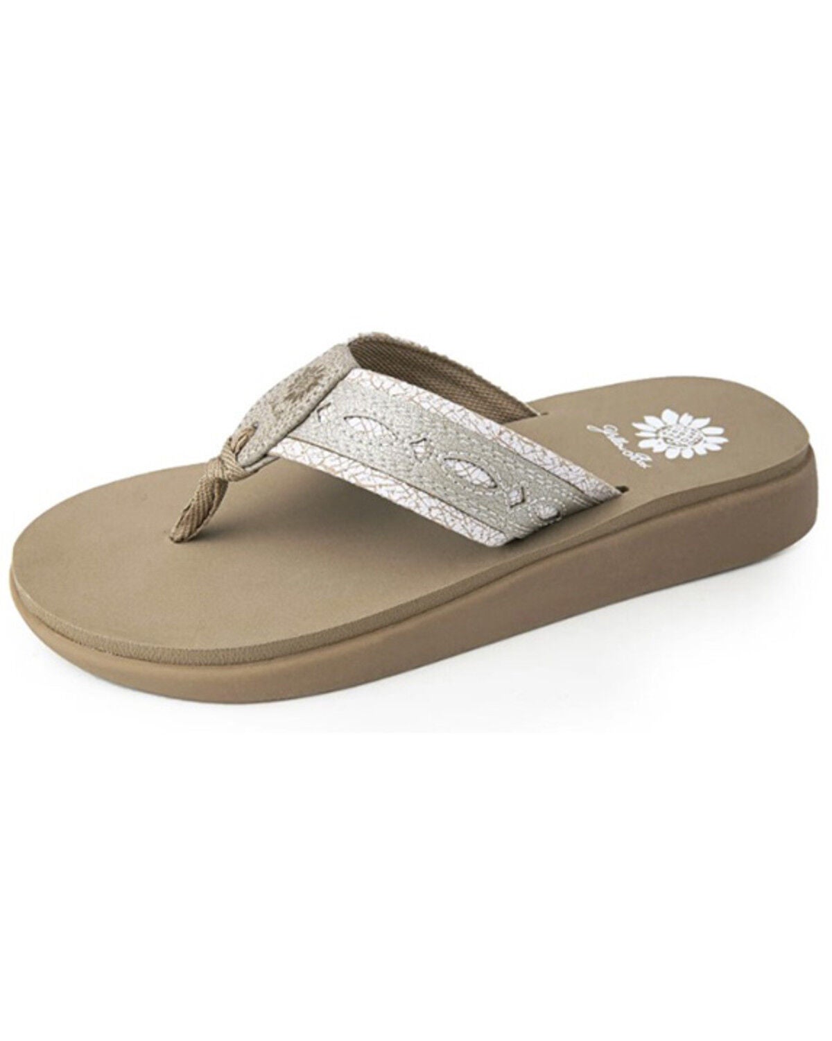 Yellow Box Women's Galya Sandals, Sand, hi-res