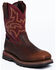 Image #1 - Cody James Men's ASE7 Disruptor Waterproof Western Work Boots - Nano Composite Toe, Brown, hi-res
