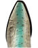 Dan Post Women's Watersnake Western Boots - Snip Toe, Green/silver, hi-res