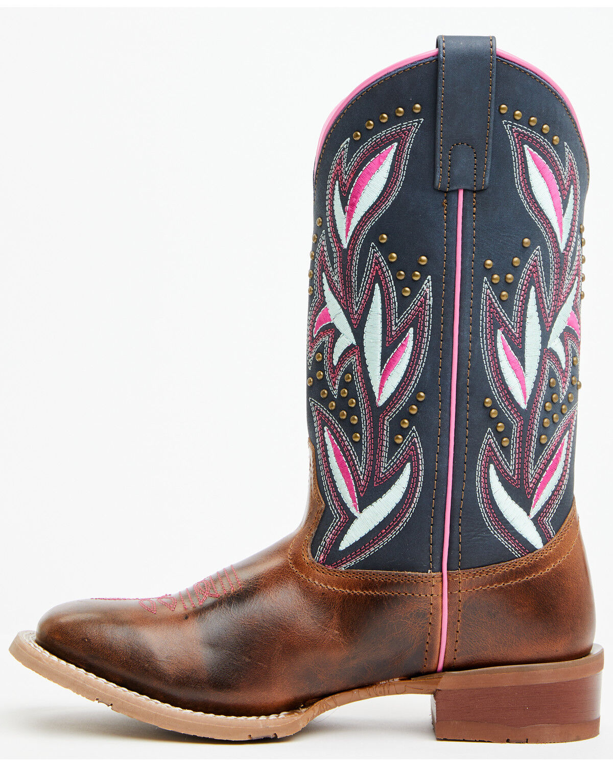 Image #3 - Laredo Women's Lydia Western Boots - Broad Square Toe, Tan, hi-res