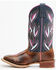 Image #3 - Laredo Women's Lydia Western Boots - Broad Square Toe, Tan, hi-res