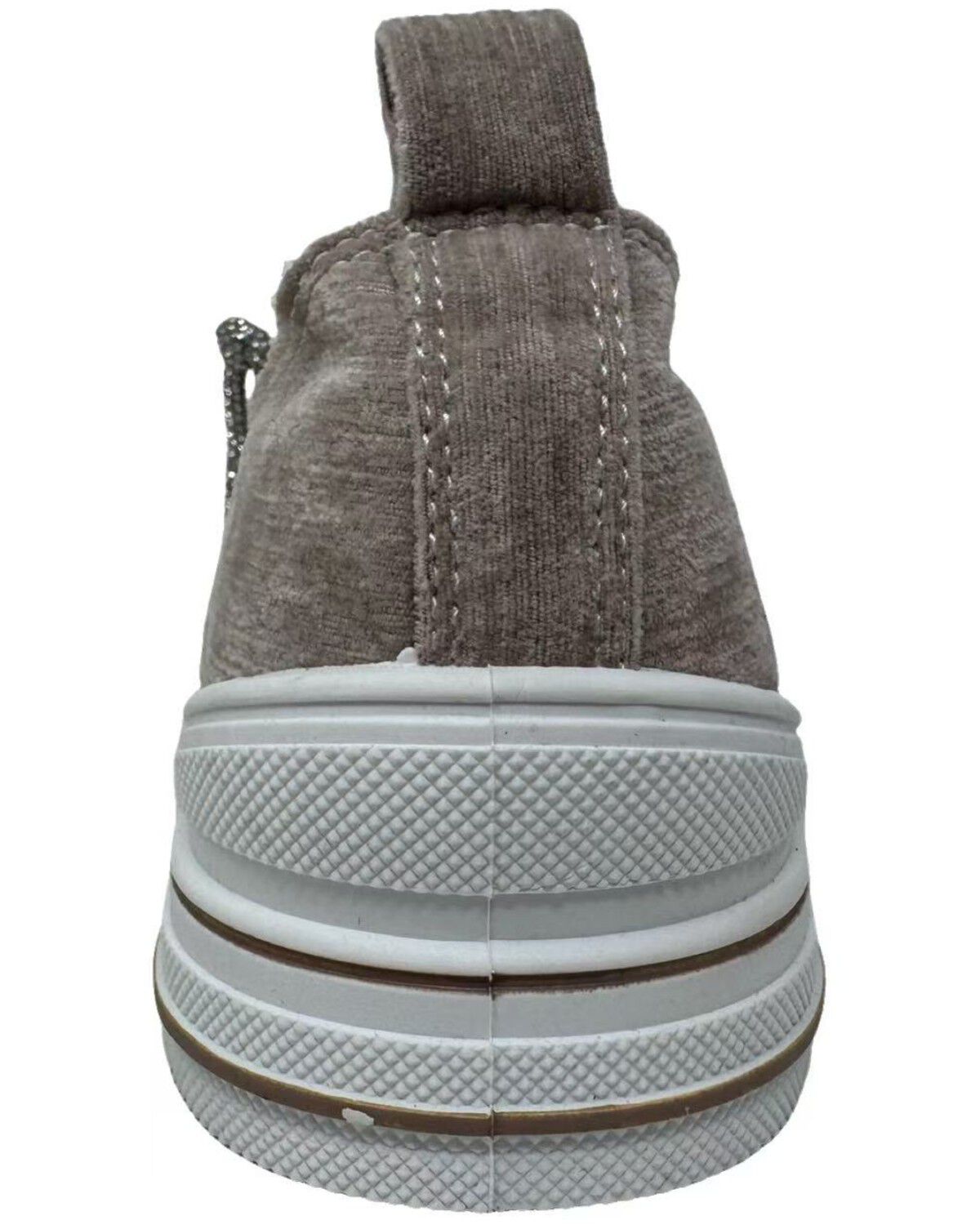 Image #5 - Very G Women's Aman Velvet Casual Sneakers, Nude, hi-res
