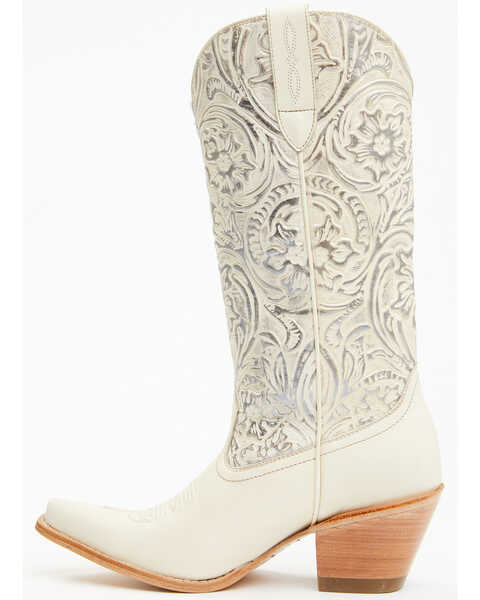 Image #3 - Shyanne Women's Darelle Western Boots - Snip Toe, Cream, hi-res