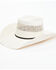 Resistol Men's Hootie Natural Brick Vented Western Straw Hat , Natural, hi-res