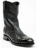Image #1 - Cody James Black 1978® Men's Carmen Exotic Full-Quill Ostrich Roper Boots - Medium Toe , Black, hi-res