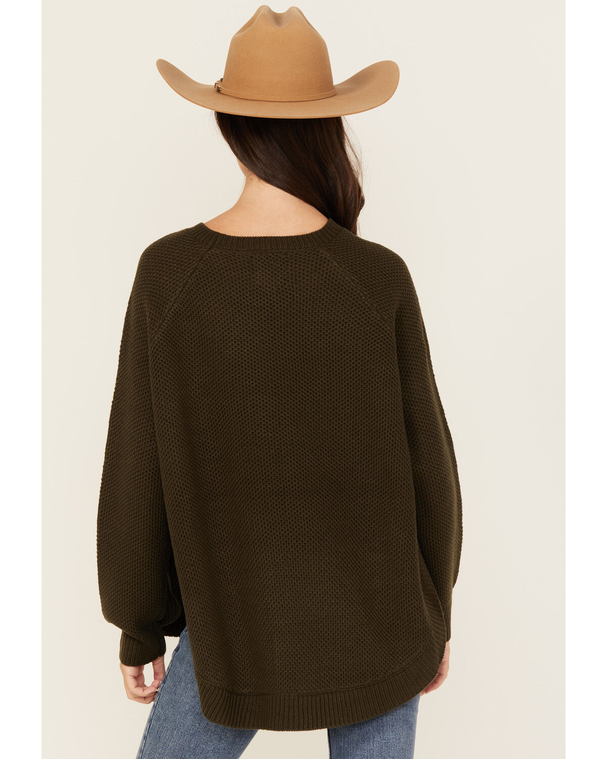 Image #4 - Cotton & Rye Women's Round Bottom Textured Sweater, , hi-res