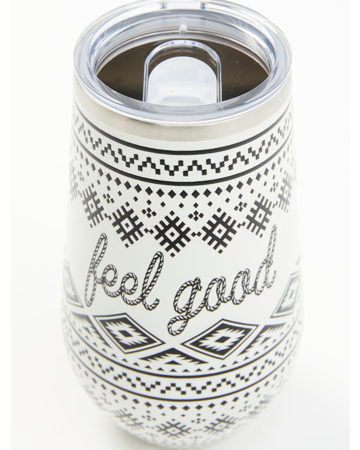 Image #2 - Boot Barn 16oz Feel Good Stemless Wine Tumbler, Multi, hi-res