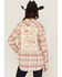 Image #1 - Evergreen Women's Plaid Print Long Sleeve Button-Down Flannel Shirt, Pink, hi-res