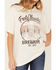 Image #2 - Cleo + Wolf Women's Frosty Mountain Oversized Short Sleeve Graphic Tee, Ivory, hi-res