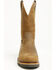 Image #4 - Cody James Men's Pull-On Work Boots - Soft Toe, Brown, hi-res