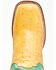 Image #6 - Dan Post Women's Exotic Watersnake Skin Western Boots - Broad Square Toe, Gold, hi-res