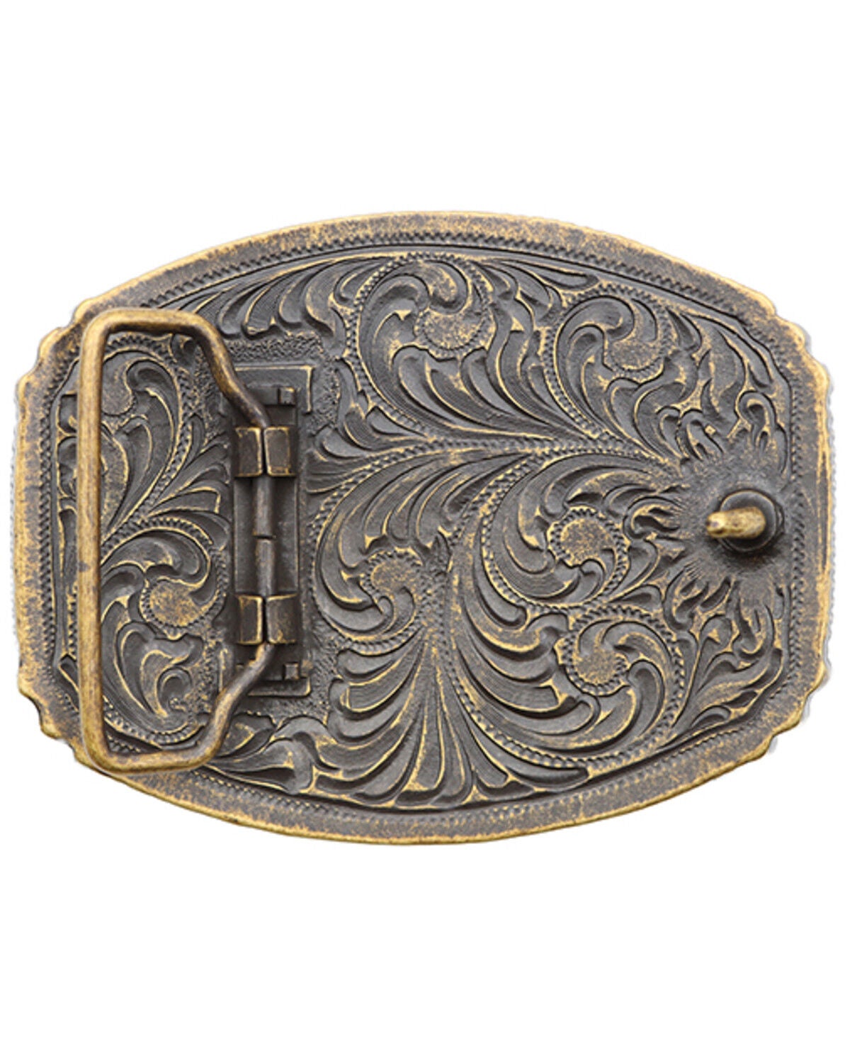 Image #2 - Cody James Men's Skull Belt Buckle, Silver, hi-res