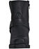 Dingo Rev Up Zipper Motorcycle Boots - Square Toe, Black, hi-res