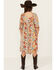 Hayden LA Girls' Floral Dress, Mustard, hi-res