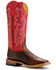 Macie Bean Women's Old Town Road Western Boots - Broad Square Toe, Red, hi-res