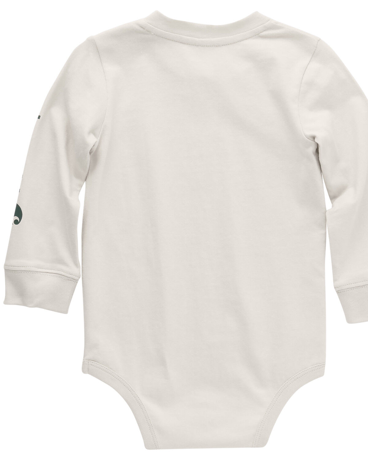 Image #2 - Carhartt Infant Boys' Camping Logo Long Sleeve Onesie, Cream, hi-res