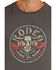 Image #2 - Rock & Roll Denim Men's Dale Brisby Rodeo Time Short Sleeve Graphic T-Shirt, Charcoal, hi-res