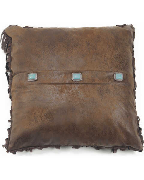 Image #1 - Carstens Wyoming 3 Concho Pillow , Turquoise, hi-res