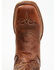 Image #11 - Dan Post Men's Embroidered Western Performance Boots - Broad Square Toe , Medium Brown, hi-res
