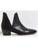Image #2 - Free People Women's Charm Double V Ankle Fashion Booties - Pointed Toe, Black, hi-res