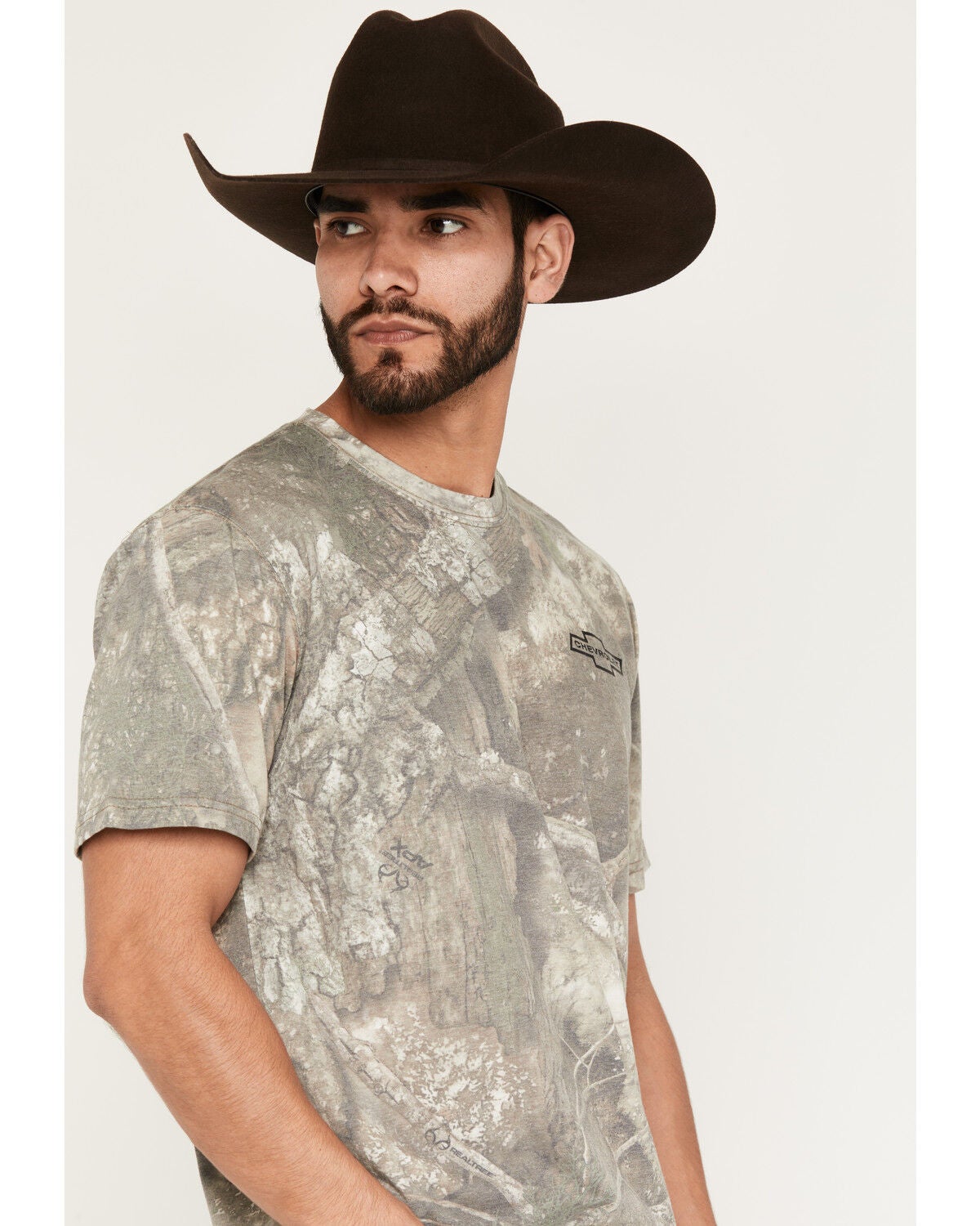 Image #3 - Buckwear Men's Chevy All American Camo Print Short Sleeve Graphic T-Shirt, Camouflage, hi-res