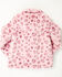 Image #3 - Urban Republic Toddler Girls' Jaguar Print Long Faux Fur Coat, Pink, hi-res