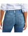 Image #4 - Ariat Women's R.E.A.L Mid Rise Patricia Stretch Main Bootcut Jeans , Blue, hi-res