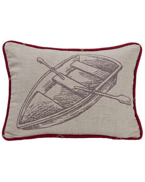 Image #1 - HiEnd Accents South Haven Rowboat Throw Pillow, Multi, hi-res