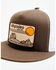 Image #2 - Salty Rodeo Men's El Paso Landscape Patch Truck Cap, Brown, hi-res