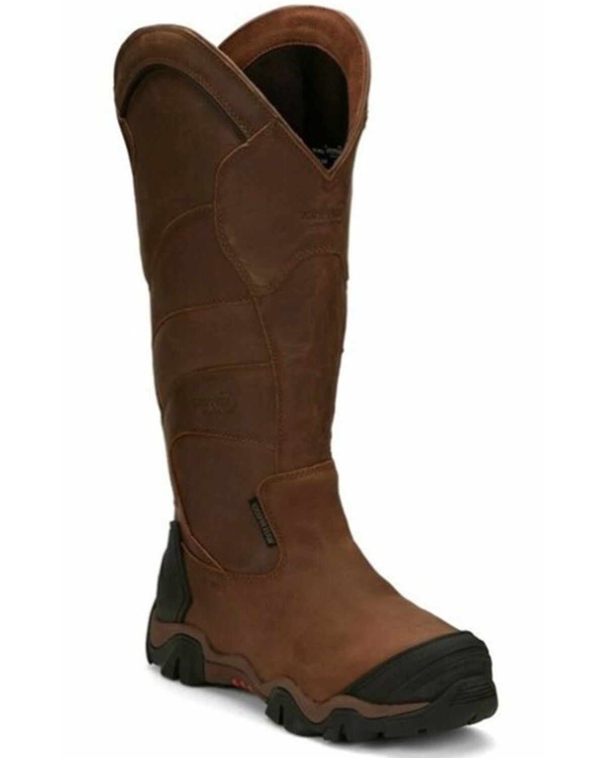 Image #1 - Chippewa Men's Cross Terrain Waterproof Snake Boots - Nano Composite Toe, Brown, hi-res