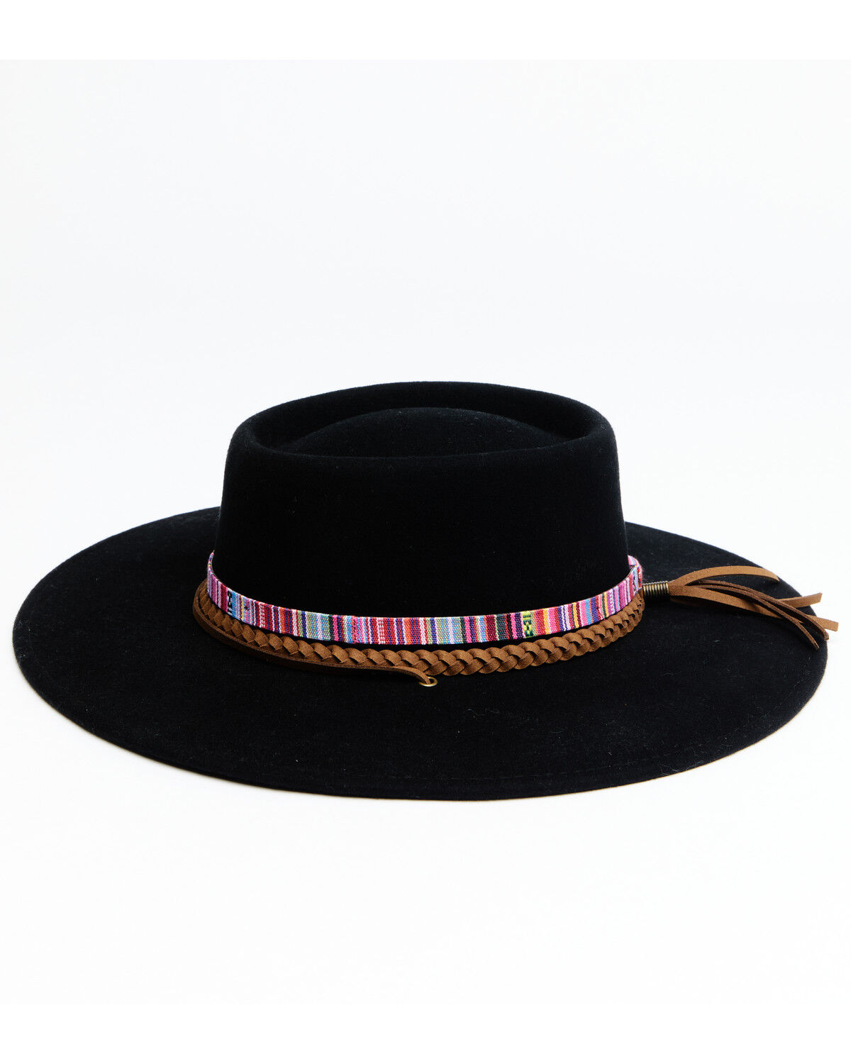 Image #2 - Shyanne Women's Mirandita Felt Western Fashion Hat, Black, hi-res
