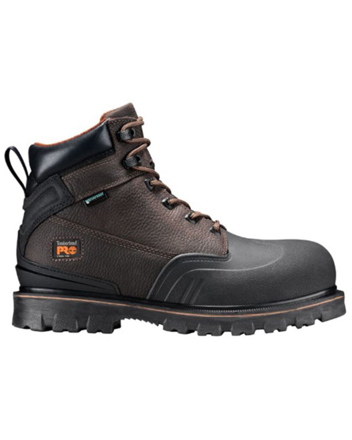 Image #2 - Timberland PRO Men's 6" Rigmaster XT Waterproof Work Boots - Steel Toe, Dark Brown, hi-res