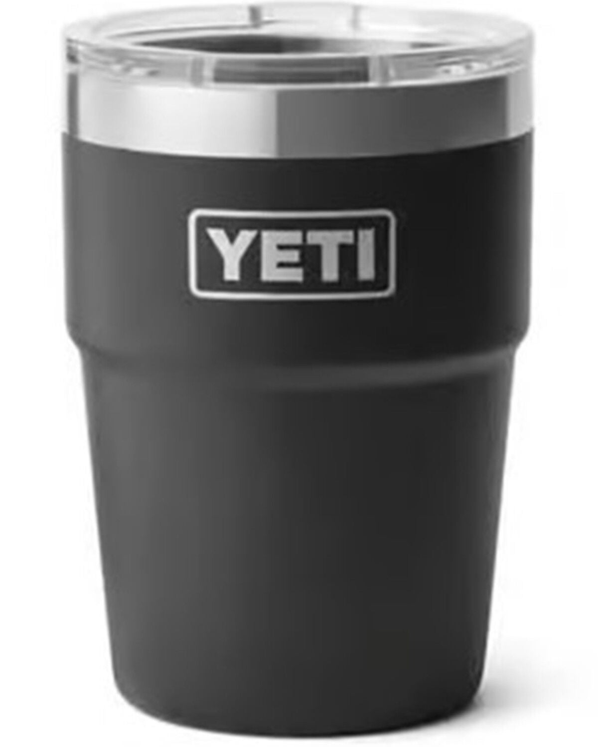 YETI Rambler&reg; MagSlider Lid&trade; 16oz Stackable Tumbler, Black, hi-res