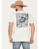 Image #1 - Moonshine Spirit Men's EL Mariachi Short Sleeve Graphic T-Shirt, Ivory, hi-res